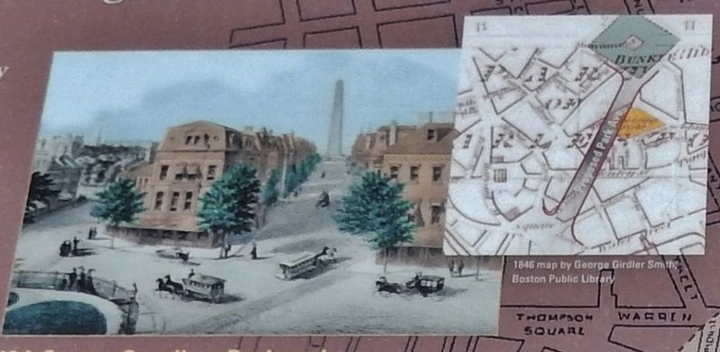 Marker detail: 19th Century Grandiose Boulevard image. Click for full size.
