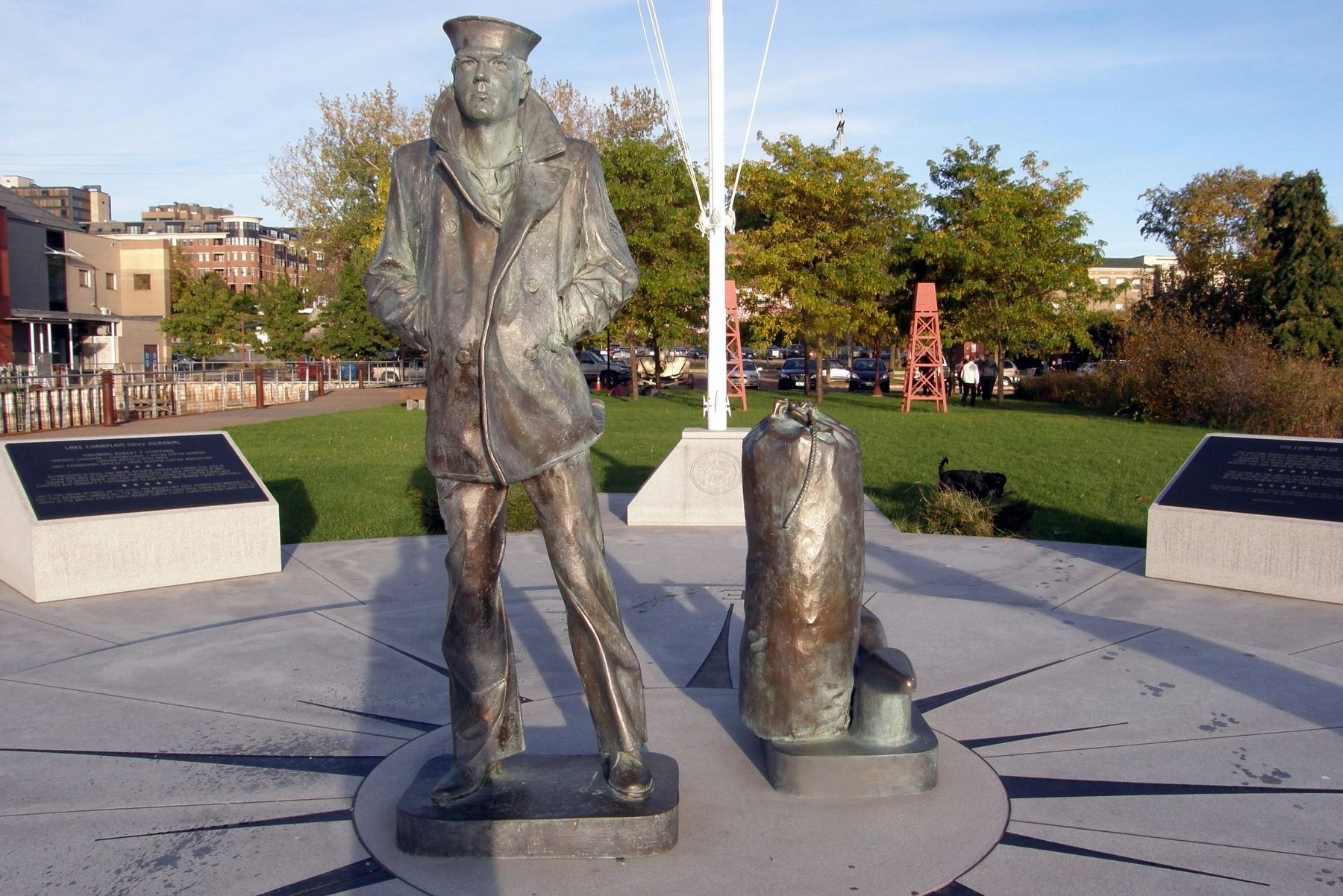The Lone Sailor image. Click for full size.