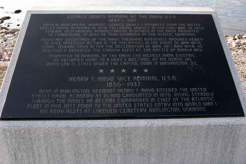 George Dewey, Admiral of the Navy, U.S.N. Marker image. Click for full size.