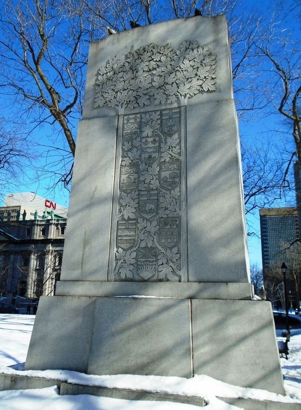 Wilfred Laurier Monument (back). Click for full size. Wilfred Laurier Monument (back) image. Click for full size.