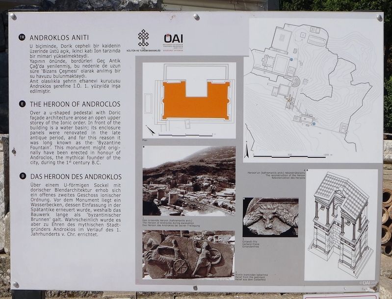 The Heroon of Androclos Marker. Click for full size. The Heroon of Androclos Marker image. Click for full size.