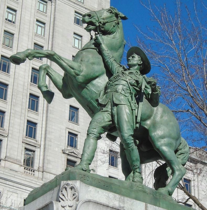 Boer War Memorial Statue image. Click for full size.