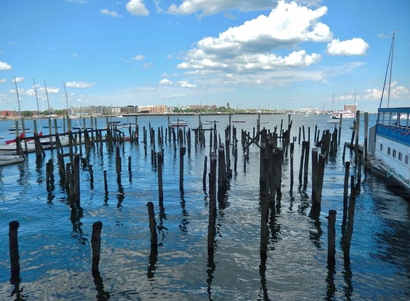 Lewis Wharf - Massachusetts Bay View. Click for full size. Lewis Wharf - Massachusetts Bay View image. Click for full size.