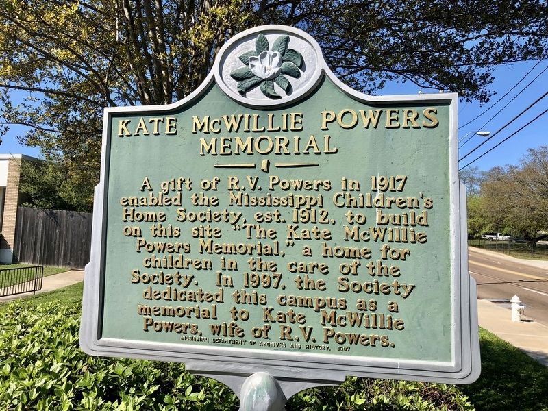 Kate McWillie Powers Memorial Marker image. Click for full size.