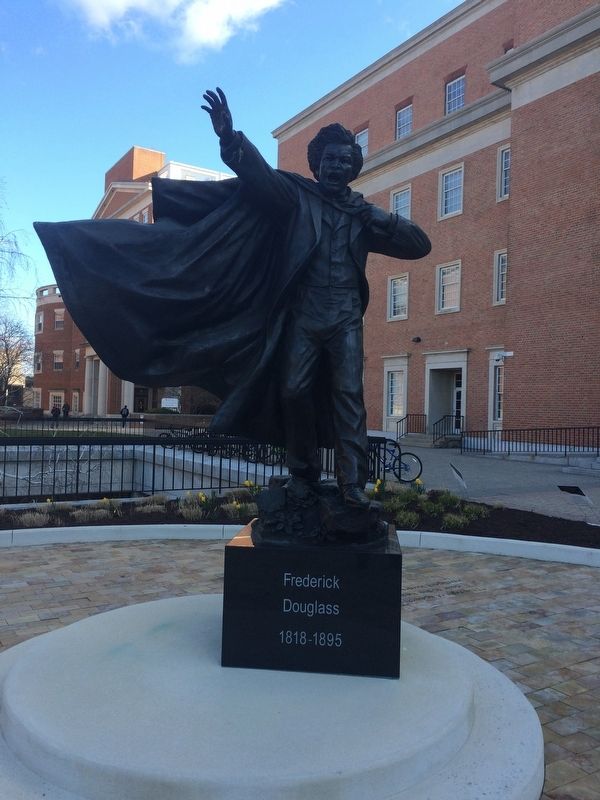 Frederick Douglass Marker. Click for full size. Frederick Douglass Marker image. Click for full size.