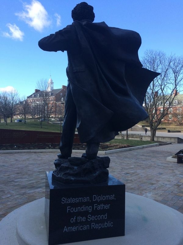 Frederick Douglass Marker. Click for full size. Frederick Douglass Marker image. Click for full size.