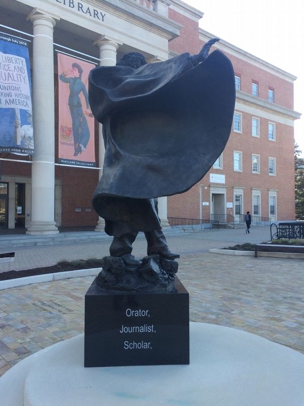 Frederick Douglass Marker. Click for full size. Frederick Douglass Marker image. Click for full size.