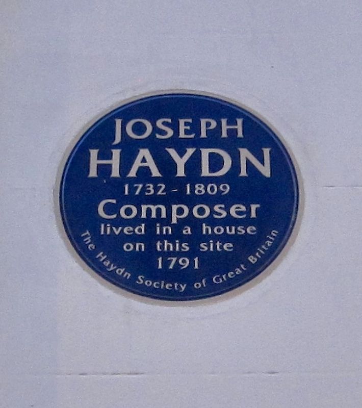 Joseph Haydn Marker image. Click for full size.