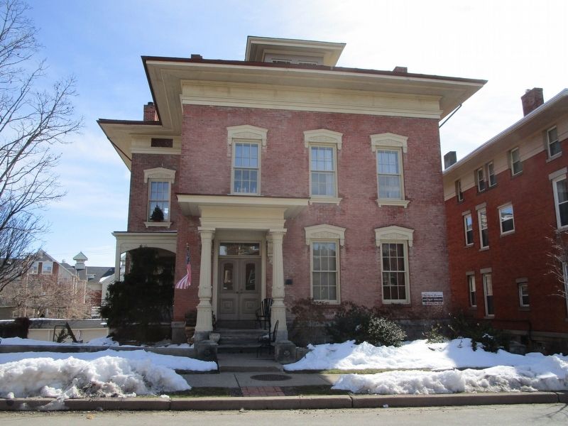 Hayden House & Marker. Click for full size. Hayden House & Marker image. Click for full size.