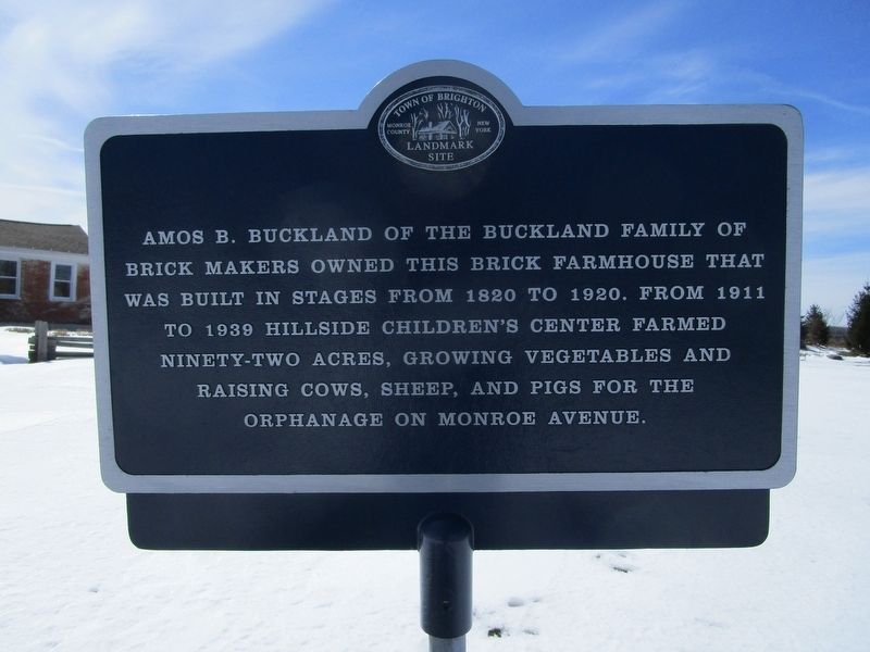 Amos B. Buckland Marker image. Click for full size.