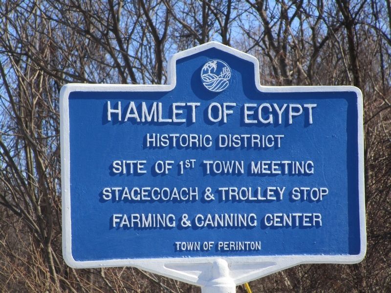 Hamlet of Egypt Marker. Click for full size. Hamlet of Egypt Marker image. Click for full size.
