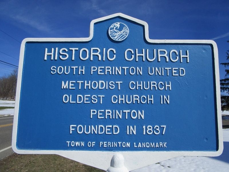 Historic Church Marker image. Click for full size.