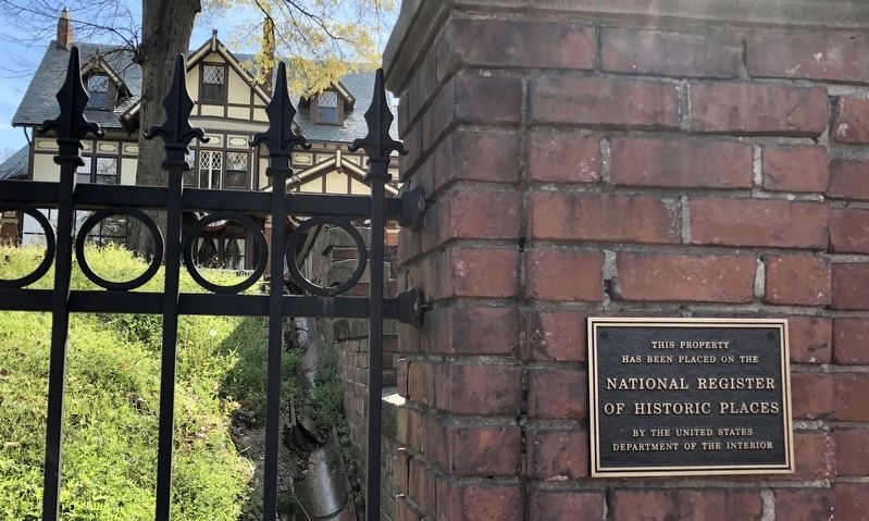 National Register of Historic Places plaque. image. Click for full size.