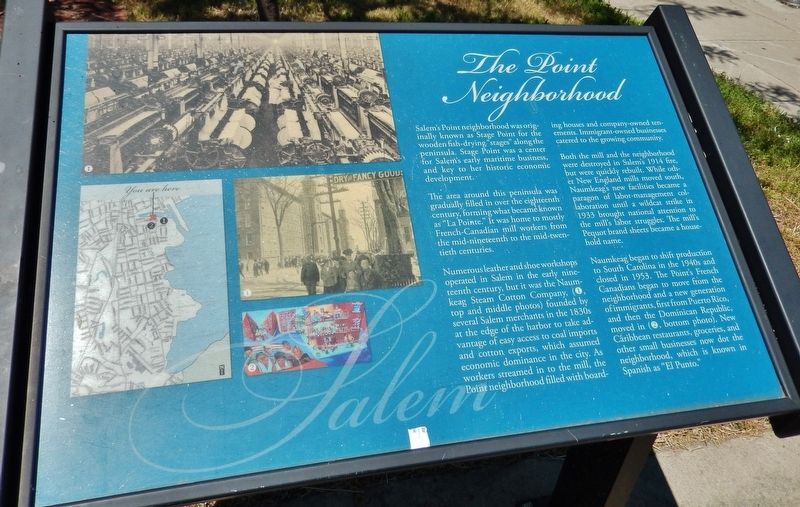 The Point Neighborhood Marker image. Click for full size.