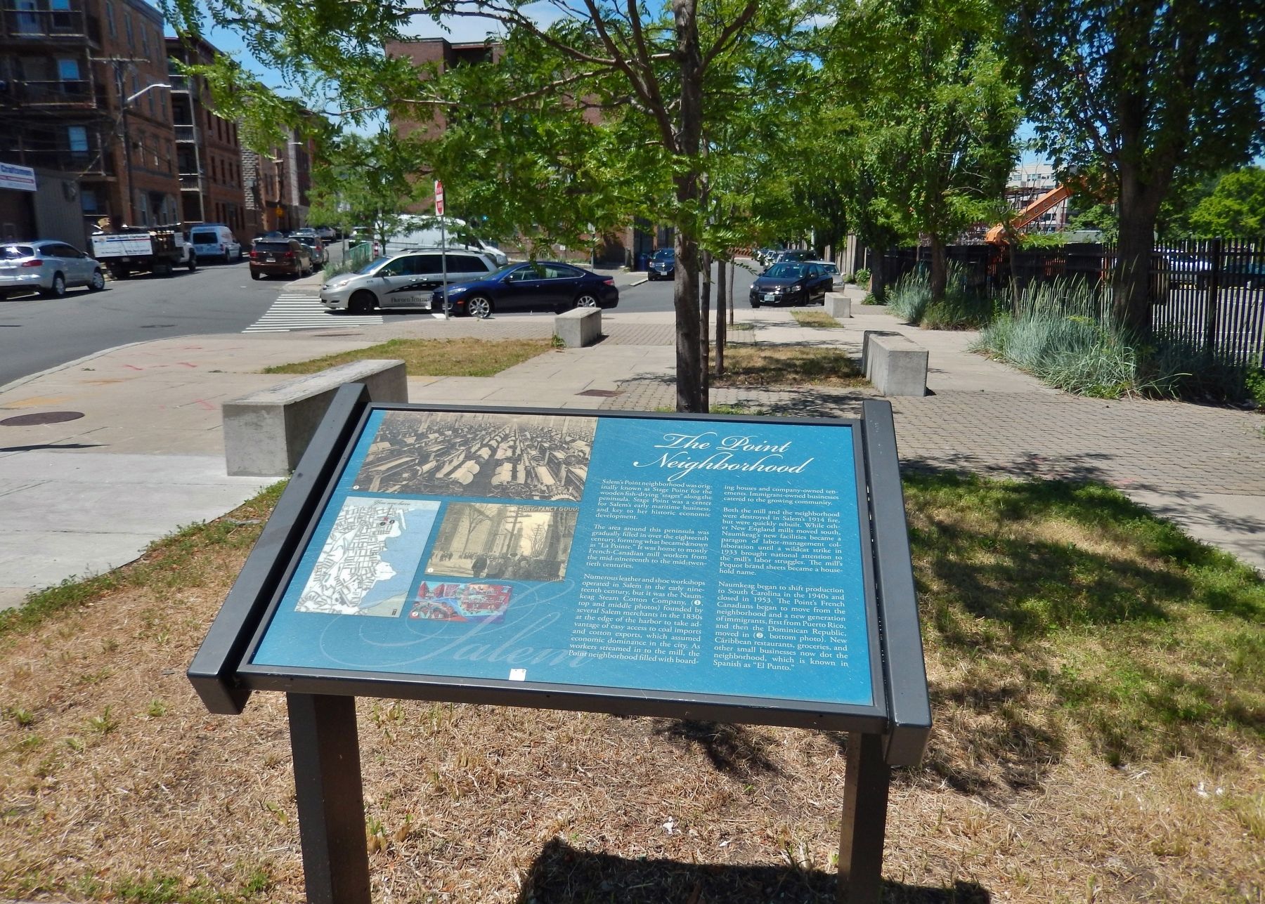 The Point Neighborhood Marker (<i>wide view</i>) image. Click for full size.