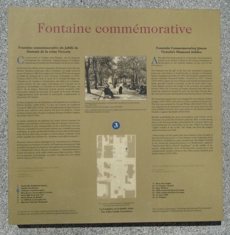 Fontaine commmorative Marker image. Click for full size.