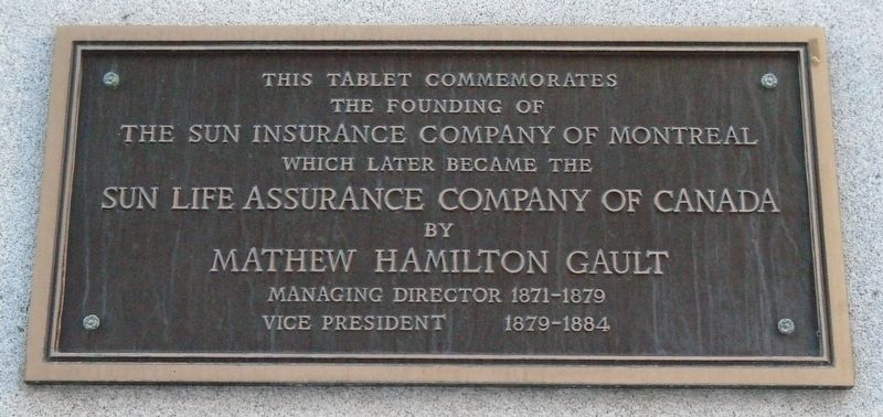 Mathew Hamilton Gault Marker. Click for full size. Mathew Hamilton Gault Marker image. Click for full size.