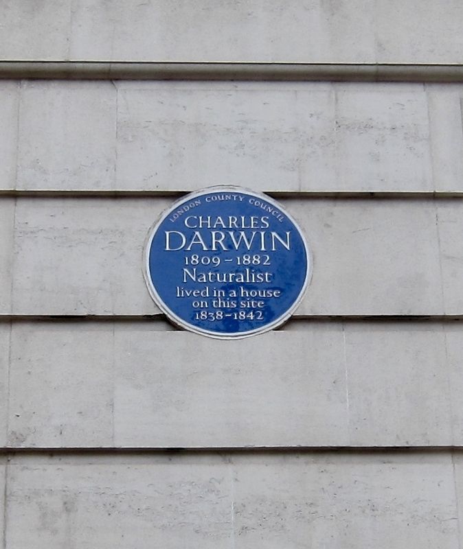 Charles Darwin Marker. Click for full size. Charles Darwin Marker image. Click for full size.