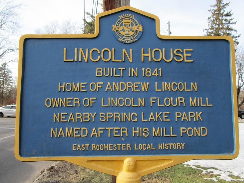 Lincoln House Marker. Click for full size. Lincoln House Marker image. Click for full size.