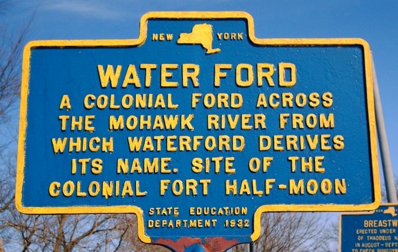 Water Ford Marker. Click for full size. Water Ford Marker image. Click for full size.