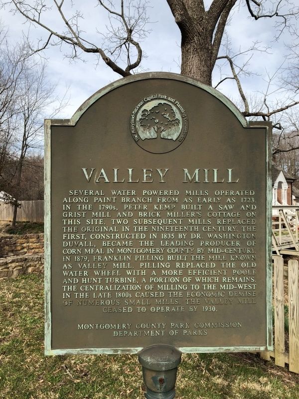 Valley Mill Marker image. Click for full size.