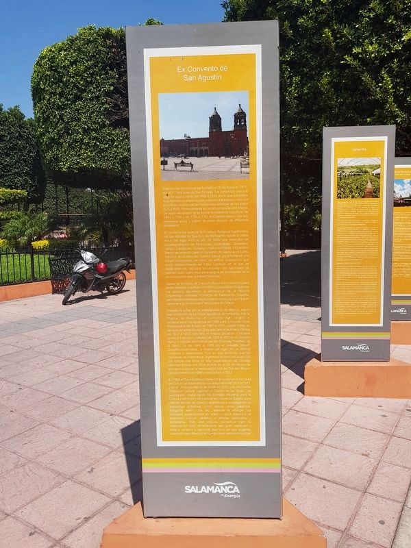 The Ex-Convent of Saint Augustine Marker. Click for full size. The Ex-Convent of Saint Augustine Marker image. Click for full size.
