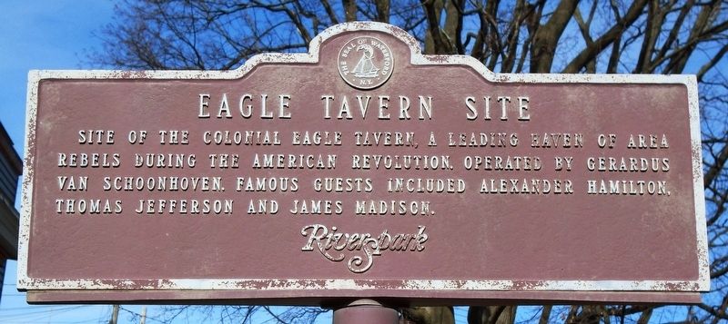 Eagle Tavern Site Marker image. Click for full size.