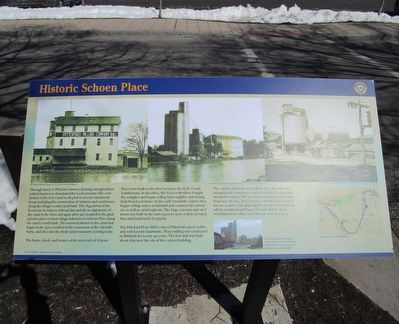 Historic Schoen Place Marker image. Click for full size.