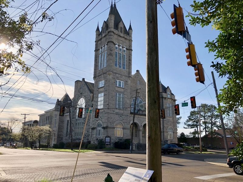 The First Presbyterian Church across from the marker.. Click for full size. The First Presbyterian Church across from the marker. image. Click for full size.