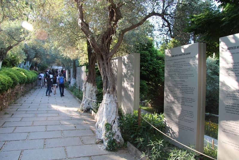 Historic Notes About the Shrine Marker. Click for full size. Historic Notes About the Shrine Marker image. Click for full size.