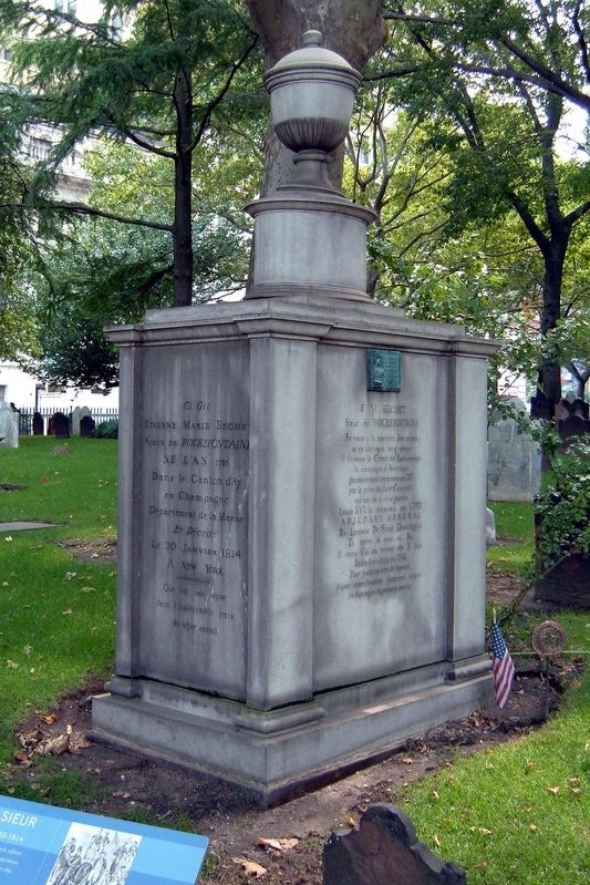 Lt. Col. E.M. Bechet gravesite. Click for full size. Lt. Col. E.M. Bechet gravesite image. Click for full size.