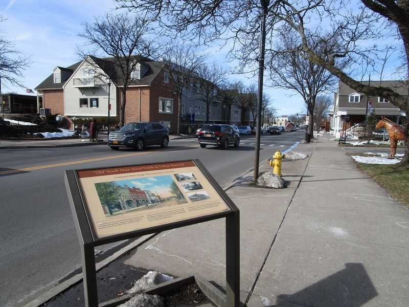 "Old" South Main Street Yields to Urban Renewal Marker image. Click for full size.