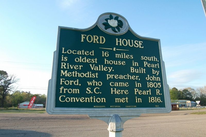 Ford House Marker image. Click for full size.