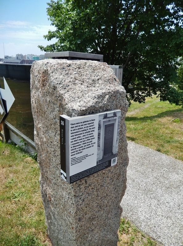 Rocky Neck Marker (<i>tall view</i>) image. Click for full size.