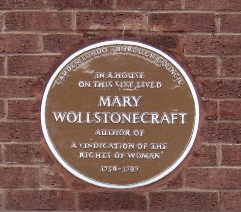 Mary Wollstonecraft Marker image. Click for full size.