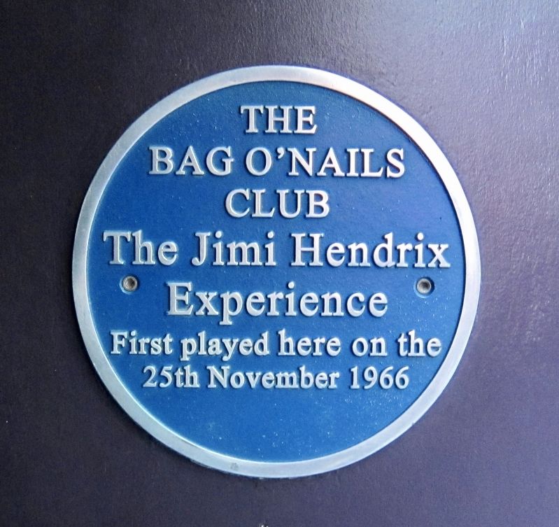 The Jimi Hendrix Experience Marker. Click for full size. The Jimi Hendrix Experience Marker image. Click for full size.