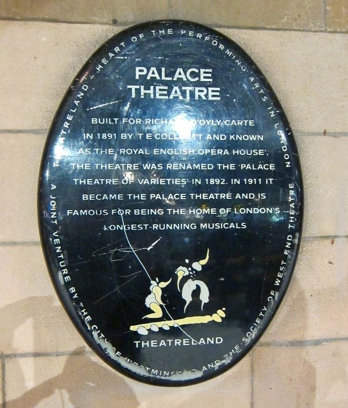 Palace Theatre Marker image. Click for full size.