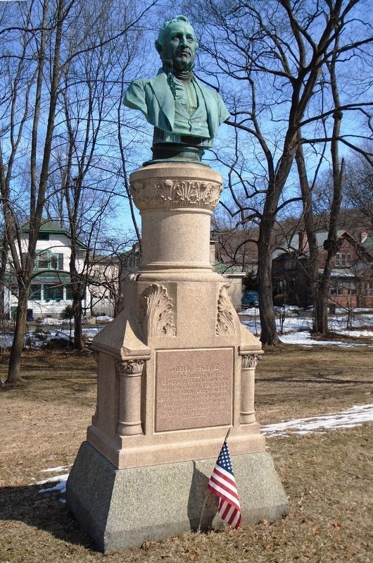 John Paine Monument image. Click for full size.