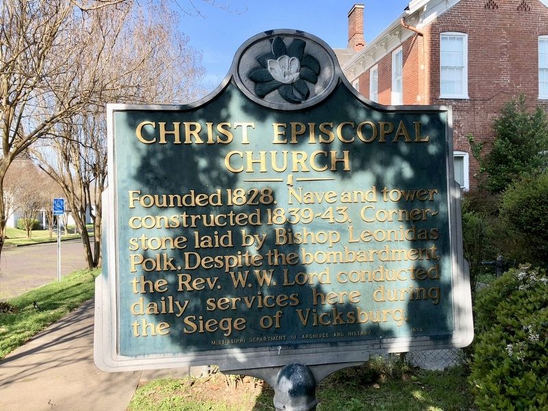 Another Christ Episcopal Church historical marker. image. Click for full size.
