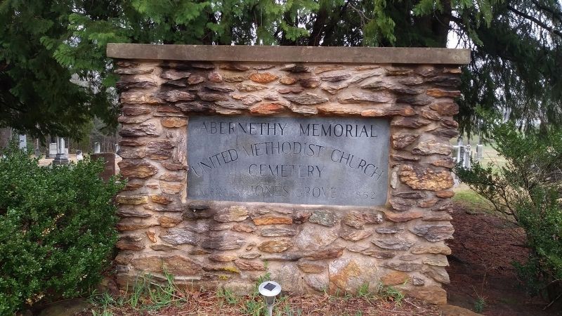 Rutherford College Marker image. Click for full size.