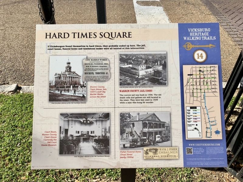 Hard Times Square Marker image. Click for full size.
