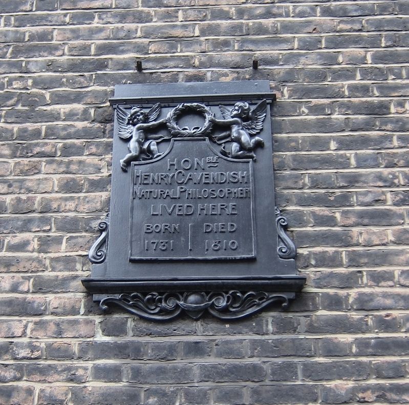 Henry Cavendish Marker image. Click for full size.