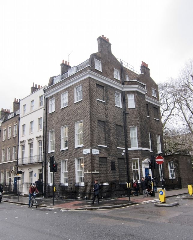 Henry Cavendish Marker - Wide View image. Click for full size.