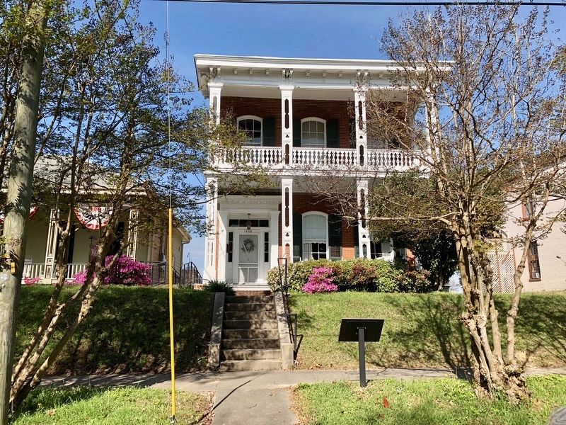 The Nogales House, with some of the pierced columns.. Click for full size. The Nogales House, with some of the pierced columns. image. Click for full size.