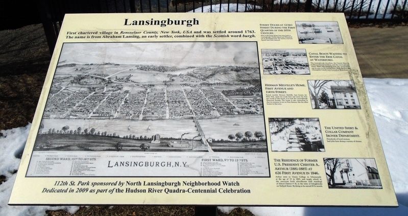 Lansingburgh Marker image. Click for full size.