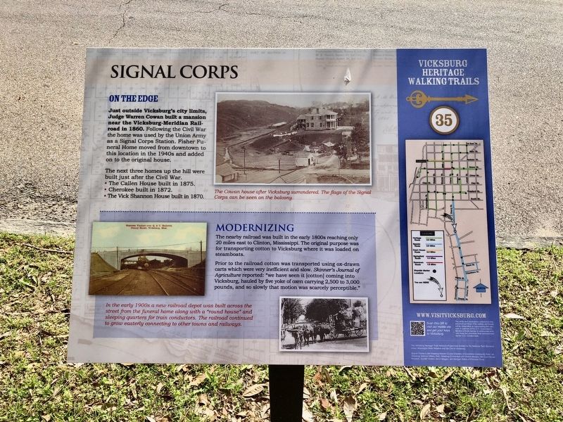 Signal Corps Marker image. Click for full size.
