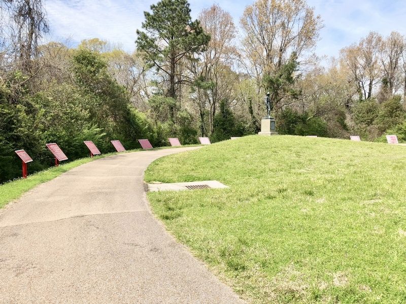<small>C.S.</small> Miscellaneous; Army of Vicksburg. Marker is on far left. image. Click for full size.