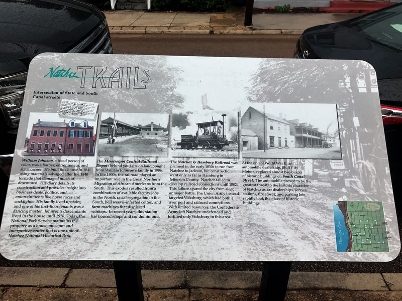 Intersection of State and South Canal streets Marker image. Click for full size.