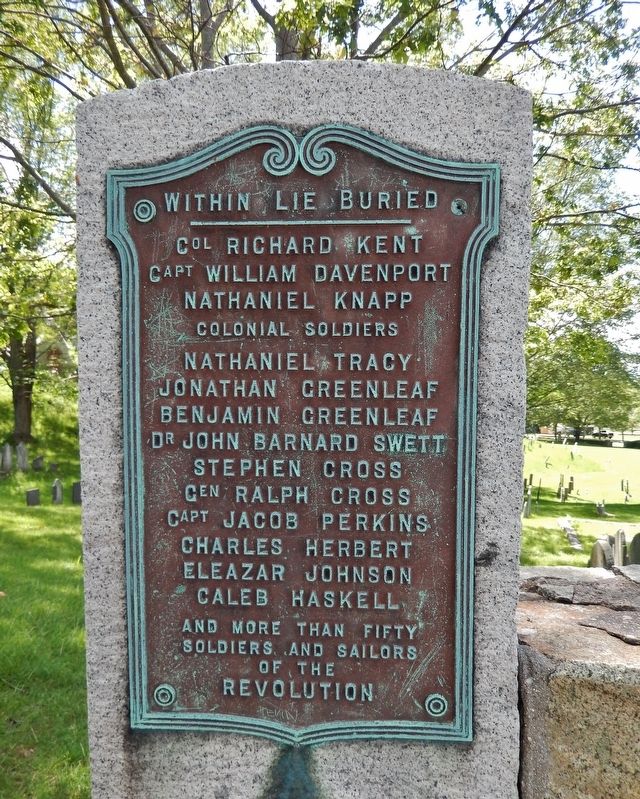 Within Lie Buried Marker (<i>right tablet</i>) image. Click for full size.