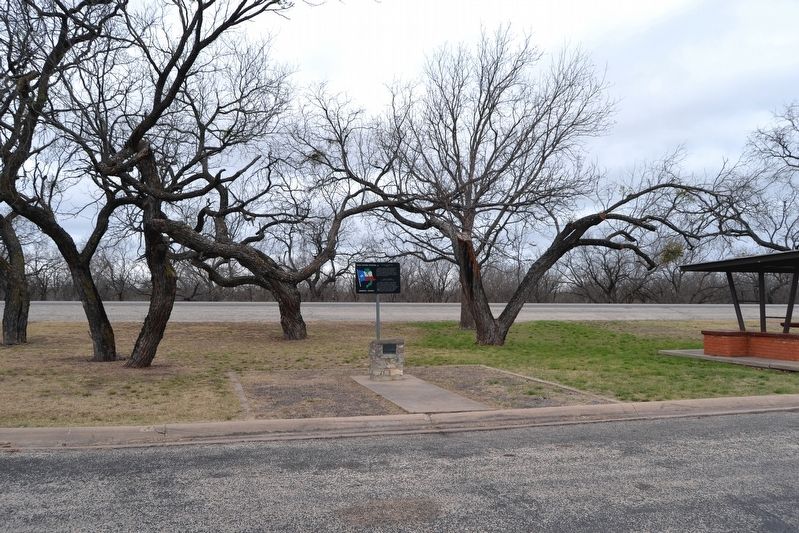 Marker at a US 83 Roadside Picnic Area image. Click for full size.